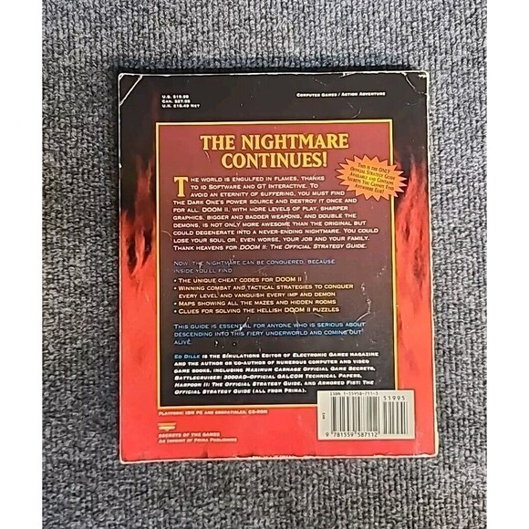 Doom II 2 Official Strategy Game Strategy Game Guide - Picture 2 of 5